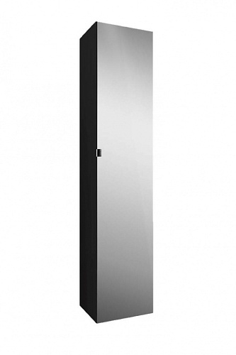 AM.PM M70ACHMR0356GM SPIRIT 2.0, шкаф-колонна, подвесной, правый, 35 см, зеркальный фасад: графит снято с производства