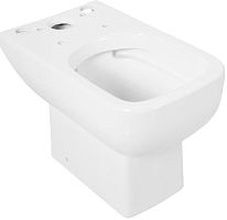 BelBagno BB8604CPR/SC AURORA Чаша унитаза напольного, с сиденьем, 37х61 см, белая