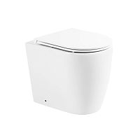 BelBagno BB105CBR/BB870SC Унитаз приставной безободковый с быстросъемным сидением с микролифтом MARINO