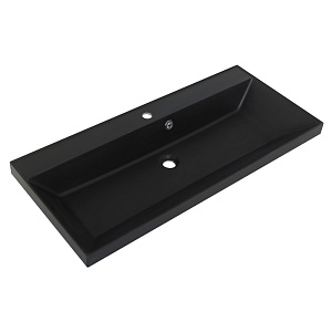 BelBagno BB900/450-LV-ART-AST-NERO Раковина из искусственного камня 90х45 см, черный матовый