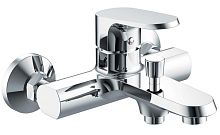 Bravat F6105161C-01 Pure Смеситель для ванны c коротким изливом, хром
