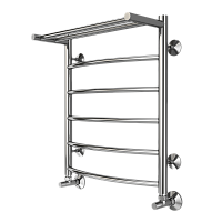 Terminus КЛАССИК С ПОЛКОЙ 4670078556752 Полотенцесушитель водяной