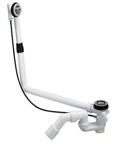 Viega  308889 Слив-перелив с сифоном, внутр.часть