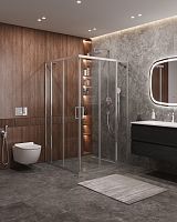 Cezares MOLVENO-AH-22-120/110-C-Cr-IV Душевой уголок