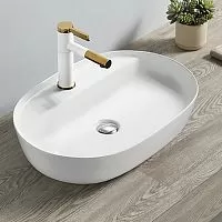 Vincea VBS-122 Раковина керамическая, 60х40 см, накладная, белая