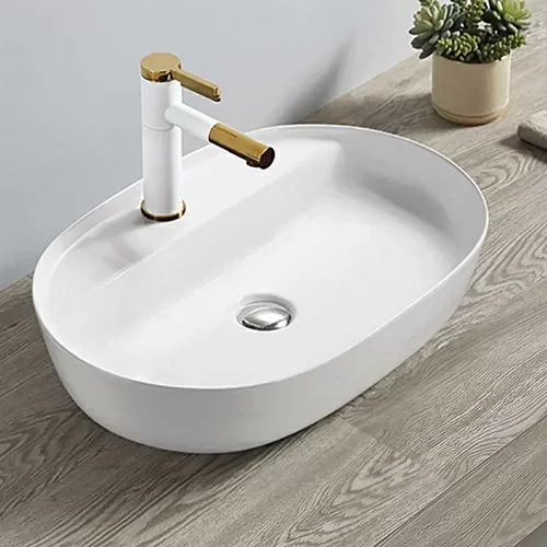 Vincea VBS-122 Раковина керамическая, 60х40 см, накладная, белая Vincea VBS-122 Раковина керамическая, 60х40 см, накладная, белая