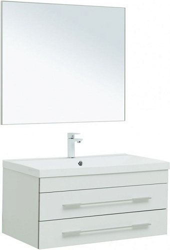 Aquanet 00287639 Верона Комплект мебели для ванной комнаты, белый купить  в интернет-магазине Сквирел