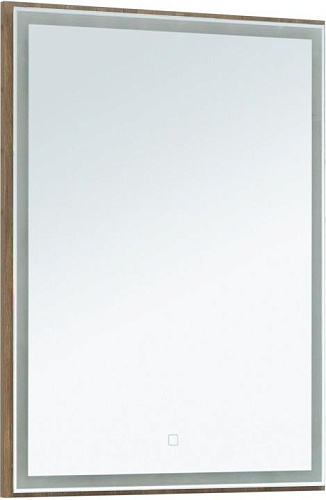 Aquanet 00249510 Nova Lite Зеркало без подсветки, 60х80 см, темное дерево купить  в интернет-магазине Сквирел