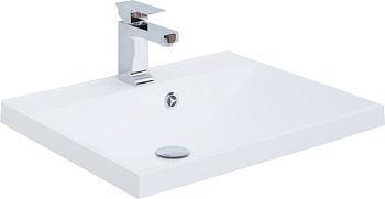Aquanet 00284237 Нота Раковина накладная, 50х35 см, белая