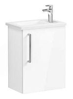 Vitra 66330 Root Тумба с раковиной 45х29 см, подвесная, правосторонняя, GWHITE (глянцевый белый) купить  в интернет-магазине Сквирел