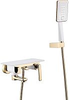 Lemark LM6414WG Mista Смеситель для ванны, белый
