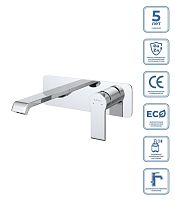 BelBagno Aurora AURORA-BLVM-CRM-W0 Смеситель для раковины, встраиваемый