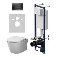 AM.PM X-Joy IS110338.851900 Комплект: Унитаз, Инсталляция, Кнопка смыва