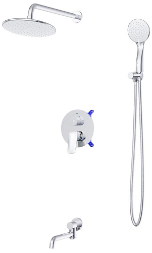 BelBagno Marino MARINO-VDSET-CRM Душевой комплект встраиваемый