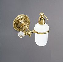 Art & Max Barocco Crystal AM-1788-Cr-C дозатор для мыла подвесной керамика barocco crystal хром купить  в интернет-магазине Сквирел