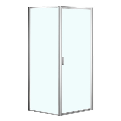 Azario AZ-NAG1221 900 Richmond Душевое ограждение 900х900х1950 БЕЗ ПОДДОНА прозрачное стекло 6 мм, профиль хром
