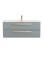 Cezares ECO-CER-N ECO-CER-N-1200-2C-SO-GAO-P Тумба под раковину подвесная купить  в интернет-магазине Сквирел