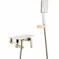 Lemark LM6414WG Mista Смеситель для ванны, белый