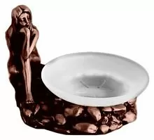 Art & Max Juno AM-B-0071C-C мыльница настольная  juno am-0071c-c 