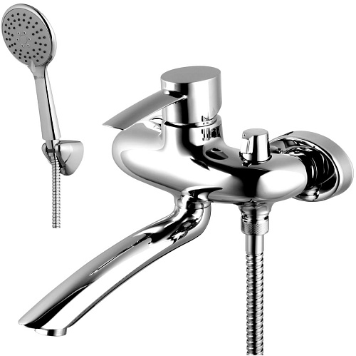 Lemark LM3214C Atlantiss Смеситель для ванны, хром