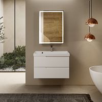 AQUAme  AQM900380WH Тумба под раковину, подвесная