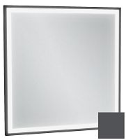 Jacob Delafon EB1433-S17 Allure & Silhouette Зеркало 60 х 60 см, с подсветкой, рама серый антрацит сатин