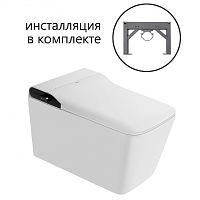 Abber Rechteck AC1215S-AC0101P2 Инсталляция с подвесным унитазом