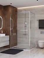 Cezares LUX LUX-AH-FS-11-110/100-C-CR Душевой уголок