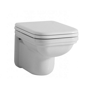 Kerasan 411501bi Waldorf Унитаз подвесной (чаша) 37х55 см, белый