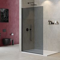 Cezares LIBERTA LIBERTA-L-1-TB-120-GR-NERO Душевая перегородка