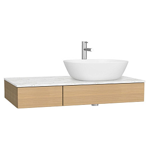 Vitra 65678 Origin Тумба для раковины 90х48 см, подвесная, правосторонняя, Light oak (светлый дуб)