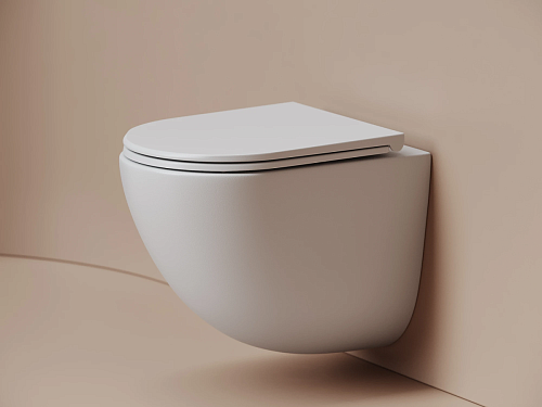 Ceramica Nova VOGUE CN4008TMW Унитаз подвесной с сиденьем Ceramica Nova VOGUE CN4008TMW Унитаз подвесной с сиденьем