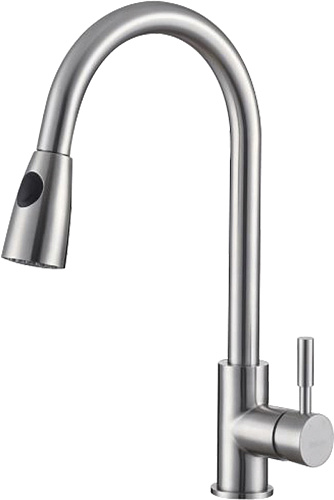 BelBagno BB-LAM31-IN Смеситель для кухни, сатин BelBagno BB-LAM31-IN Смеситель для кухни, сатин