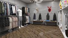 Ламинат Alpine Floor Аура Новая (Aura NEW)LF100-11 WR,  Дуб Турин 1218 х 194 х 8 мм