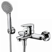 WasserKRAFT 5601 Vils Смеситель для ванны, с коротким изливом, хромоникелевое покрытие