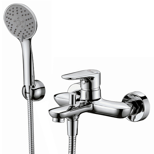 WasserKRAFT 5601 Vils Смеситель для ванны, с коротким изливом, хромоникелевое покрытие