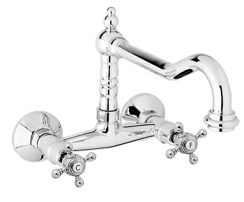 Cezares GOLF-LLP-01 Смеситель для кухни, хром/ручки хром