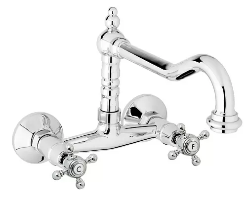 Cezares GOLF-LLP-01 Смеситель для кухни, хром/ручки хром