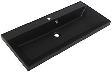 BelBagno BB900/450-LV-ART-AST-NERO Раковина из искусственного камня 90х45 см, черный матовый