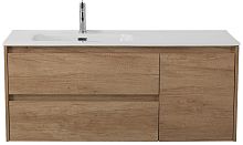 BelBagno KRAFT-1200-2C-1A-SO-RNN-L База под раковину 120х46 см, подвесная, Rovere Nebrasca Nature (натуральный дуб Небраска)