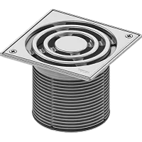 TECE 3660010 TECEdrainpoint S Декоративная решетка с фиксаторами, хром