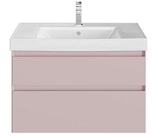 Kerama Marazzi CUB.80.2/MAL Cubo Тумба под раковину подвесная 80х47 см, мальва матовый