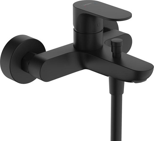 Hansgrohe 72443670 Rebris Смеситель для ванны c душем S, черный матовый
