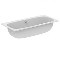 Ideal Standard T476501 i.life Duo Ванна акриловая 190х90 см для встраиваемой установки или для монтажа с панелями, Euro White (евробелый)