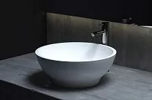 Salini 1102203M Gloria 03 Раковина накладная, 42х38 см, материал S-Stone - матовой