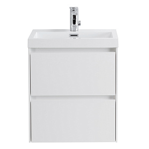 BelBagno PIETRA MINI-500-2C-SO-BL База под раковину 50х40 см, подвесная, Bianco Lucido (белый глянец)