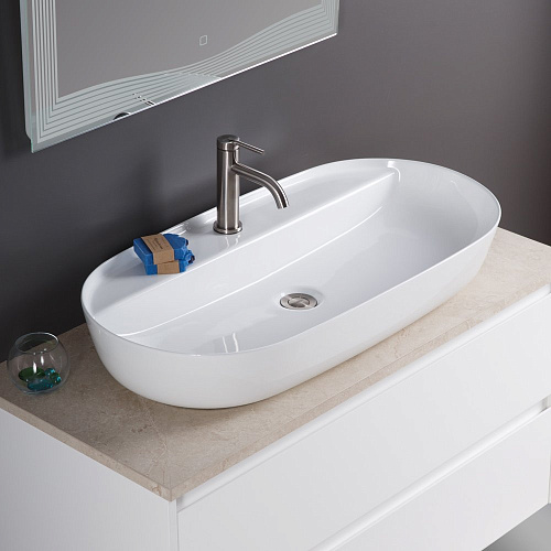 BelBagno Раковина накладная керамическая BB1347 BelBagno Раковина накладная керамическая BB1347