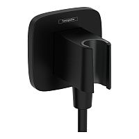 Hansgrohe 26887670 FixFit Q Держатель душа черный матовый