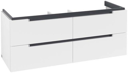 Villeroy & Boch A69800MS Subway 2.0 Тумба под раковину 129х45 см, белый матовый (White Matt)