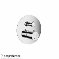 Excellent AREX.1248CR Pi Chrome Термостатический смеситель для ванны с душем, хром